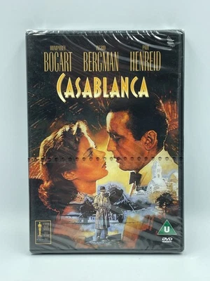 Casablanca [DVD] Humphery Bogart • Ingrid Bergman • New & Sealed • UK R2 • DVD - Image 1 of 2