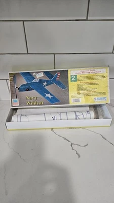 Vintage Midwest Products Co. Inc. Navy Wildcat Airplane Kit #424 - Image 1 of 4