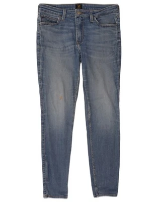 LEE Womens Scarlett Skinny Jeans W32 L28 Blue Cotton BC02 - Image 1 of 4