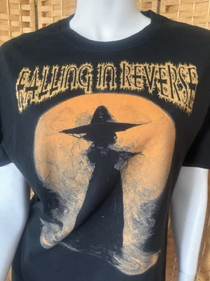 Rock Me Apparel Halloween Witch Broom T-shirt Flying in Reverse Potion Hazy - Image 1 of 4