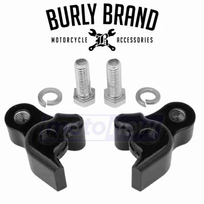 Burly Brand Lowering Blocks for 2009 Harley Davidson FLHT Electra Glide yl - Image 1 of 4