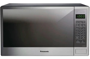 Panasonic 1.3 cu ft Microwave Oven 1100 Watts Stainless Steel 12.4" Turntable - Picture 1 of 4