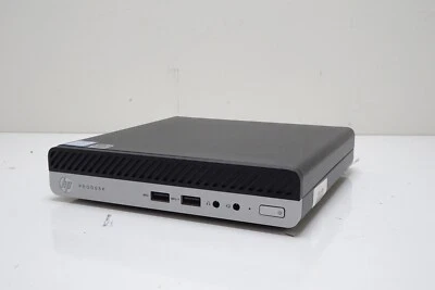 HP ProDesk 400 G4 DM USFF | i3-8100T | 8GB RAM | 250GB SSD | LINUX | READ - Image 1 of 2