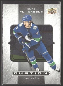2020-21 Upper Deck Extended Series - Ovation #O-19 Elias Pettersson - Picture 1 of 2