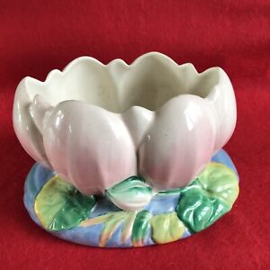 Collectable Clarice Cliff Newport Pottery Lily Bowl Planter. 973