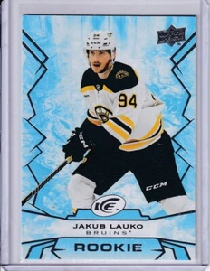 2022-23 Upper Deck Ice Rookie Jakub Lauko, Boston Bruins #111 - Picture 1 of 2