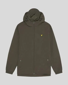 Giacca LYLE AND SCOTT Zip Through Hooded Jacket Verde Olive Casual - Imagen 1 de 4