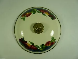 SMALTO TEDESCO VINTAGE - COPERCHIO DIAMETRO 71/4" - IN OTTIME CONDIZIONI! - Foto 1 di 7