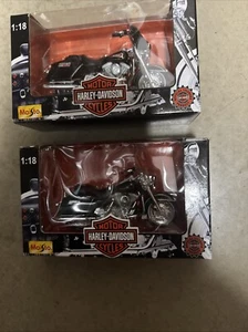 Maisto Harley-Davidson 1997 Maßstab 1:18 Box 2 Stück - Bild 1 von 2