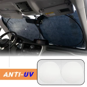 75''x35'' Windshield Car Sun Shade Front Window Cover Visor for SUV Truck Van - Picture 1 of 8