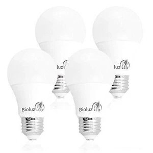 Bioluz LED 40/60/100W Replacement 3-Way A19 LED Light Bulb 3000K Soft White C... - Picture 1 of 4