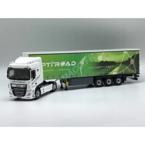 Eligor 117337 - DAF XF MY 2017 SPACE CAB TAUTLINER OPTIROAD 1/43 - Foto 1 di 1