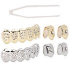 Plating Teeth Brace Set Fashionable Metal Gold Teeth Decoration Jewelry For ABE
