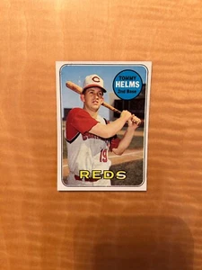 1969 Topps Baseball #70 Tommy Helms !! NR-MINT!! 1€ VERSAND!! - Bild 1 von 2