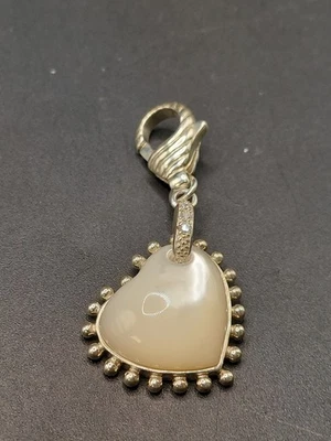 Colgante potenciador corazón plata esterlina Judith Ripka fregona y circonita cúbica Foto 1 de 4