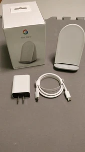 Google Pixel Stand (2ème génération) Pixel Phone Qi chargeur rapide sans fil LIVRAISON GRATUITE - Photo 1 sur 6