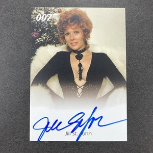 2004 James Bond Autograph Jill St. John as Tiffany Case In Diamonds Are Forever - Imagen 1 de 2