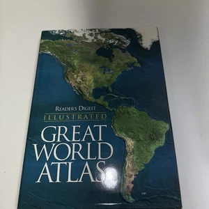 Illustrated World Atlas by Reader's Digest Editors (1997, Hardcover) - Picture 1 of 18