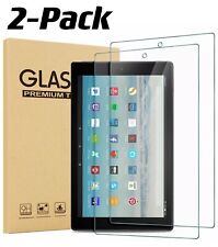 2 Pack Tempered Glass Screen Protector for Amazon Fire HD 10 Tablet (10.1") 2019