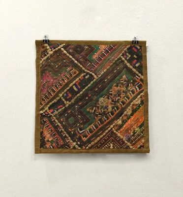 枕垫手工刺绣拼布靠垫套 — 第 1/2 张图片