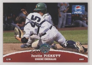 2007 Grandstand Eugene Emeralds Justin Pickett