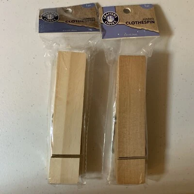 2 pinzas jumbo para armario de artesanos 6 pulgadas madera metal resorte par artesanía nuevo Foto 1 de 4