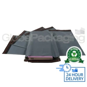 2000 x graue Postsäcke 320x440 mm (12,5x17") - Bild 1 von 5