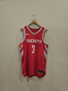 Nike NBA Chris Paul Houston Rockets Icon Edition Authentic Jersey 44 MEDIUM - Picture 1 of 8