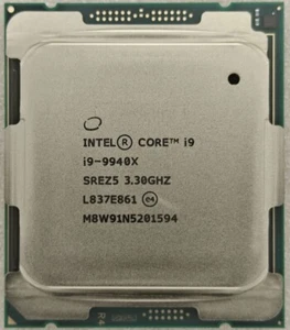 Intel Core X-Series i9-9940X LGA-2066 X299 CPU Processor SREZ5 14-Core 3.30GHz - Picture 1 of 2