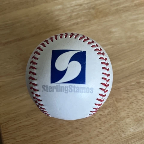 RARE NEW YORK METS TEAM LOGO BASEBALL STERLING STAMOS PROMOTIONAL SGA PROMO BALL Cover