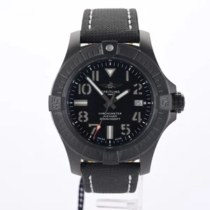 New Breitling Avenger Seawolf Night Mission V17319 45mm Men's Watch +B&P - Picture 1 of 8