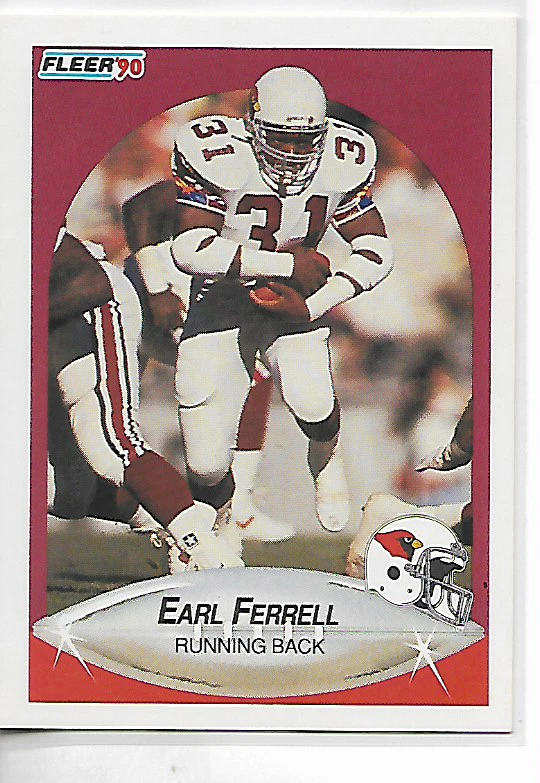 1990 Fleer Earl Ferrell Card - Image 1 of 1
