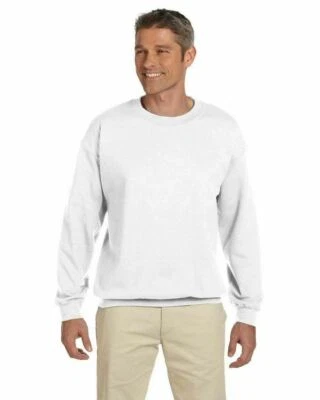 Hanes F260 adulto 9,7 oz. Ultimate Cotton® 90/10 Fleece Crew Foto 1 de 4