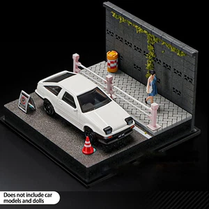 1/64 Diorama Calle Ciudad Edificio Modelo Ciudad Estacionamiento Escena Modelo Nuevo - Imagen 1 de 18