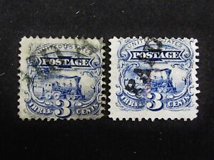nystamps US Stamp # 114 Used Paid Cancel G25x3404