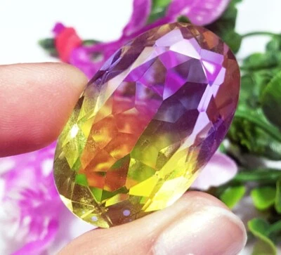 Brazilian Doublet Alexandrite Certified Loose Gemstones 54.90 Ct With Free Gift - Image 1 of 4