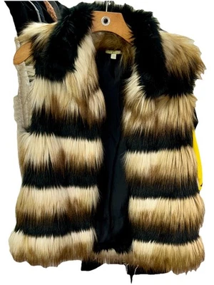 Gianni Bini人造毛皮背心 — 第 1/2 张图片