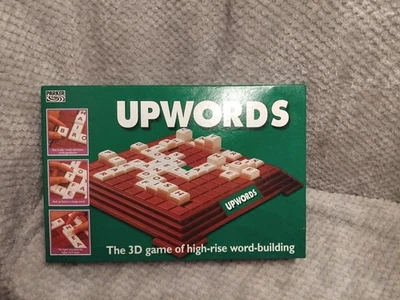 Parker Upwords 1996 Vintage 3D Word Building Board Game, Complete Set Retro Rare - Image 1 of 2