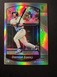 2000 Bowman Chrome Refractor Damion Easley #117 - Picture 1 of 2