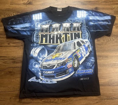 Camisa NASCAR All Over Print Mark Martin Chase GG - Imagem 1 de 4