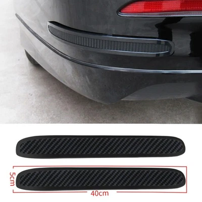 2x Stoßstangenschutz Gummi – Universal Auto Aufkleber & Kfz Schutzleiste - Bild 1 von 4