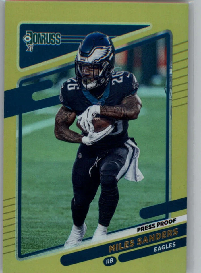 2021 Donruss Premium Press Proof NFL Football Trading Cards Pick From List 1-200 - Image 1 of 1