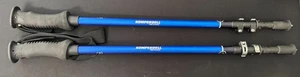 Komperdell Peak Powerlock Trekking hiking poles Aluminium Foam Grips - Picture 1 of 5