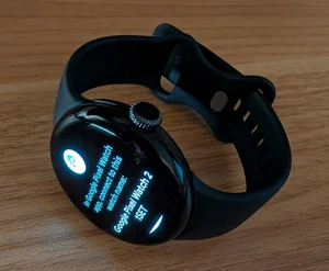 Google Pixel Watch 2 41mm (Bluetooth/WiFi) BLACK GA05029 (Works but Read) - Photo 1 sur 8
