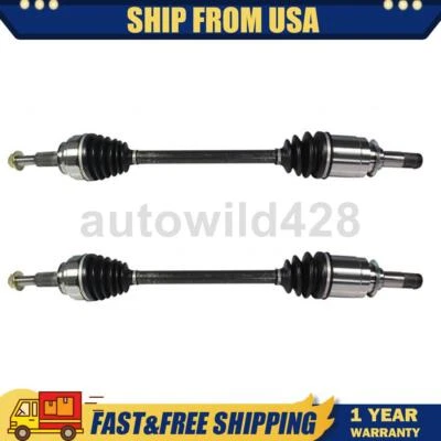 2 Rear Left CV Axle Fits 2011-2019 Dodge Durango 2011-2019 Jeep Grand Cherokee - Image 1 of 4