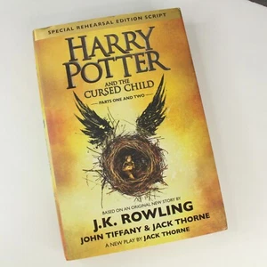 Harry Potter and the Cursed Child Parts 1 and 2 Special Rehearsal HARDCOVER 1st - Picture 1 of 8