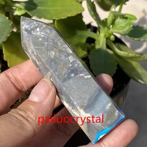 Obelisco Amazonita Natural 75g Cuarzo Punta Cristal Gema Reiki Curación 79mm - Imagen 1 de 7