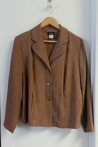 Spago Damen Jacke Braun Größe 14 - Bild 1 von 6