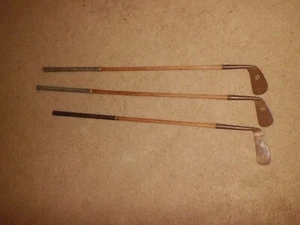 3- Vintage Wilson Ladies Super Stroke AIM-RITE Irons & Putter for Restoration - Picture 1 of 11