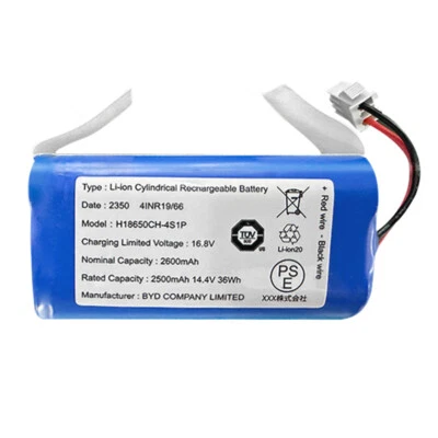 MARKENLOS Lubluelu Original Saugroboter Ersatzakku Batterie 2600mAh für SL60D SL61 SG60